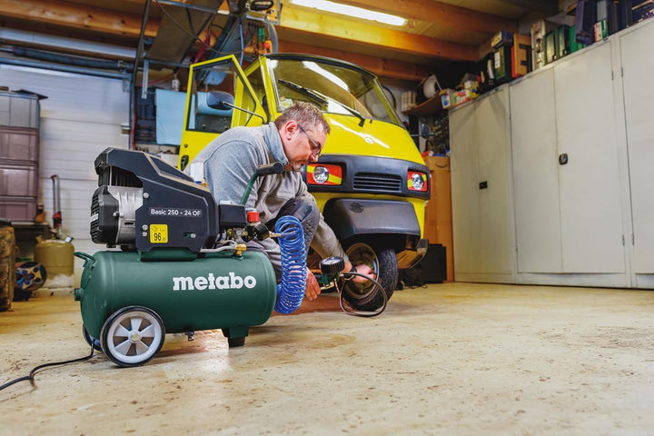 Metabo Druckluft-Reifenfüllmessgerät RF 80 G (602235000) Karton, Arbeitsdruck: 0.5 - 10 bar, Schlauc