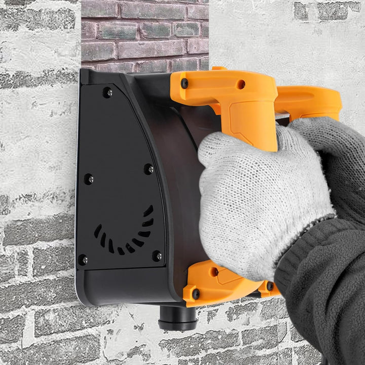 Betonfräse Elektrische 1200W, 1000-4000r/min Sanierungsfräse, Putzfräse Mauerfräse, 1-4mm Hobeltiefe