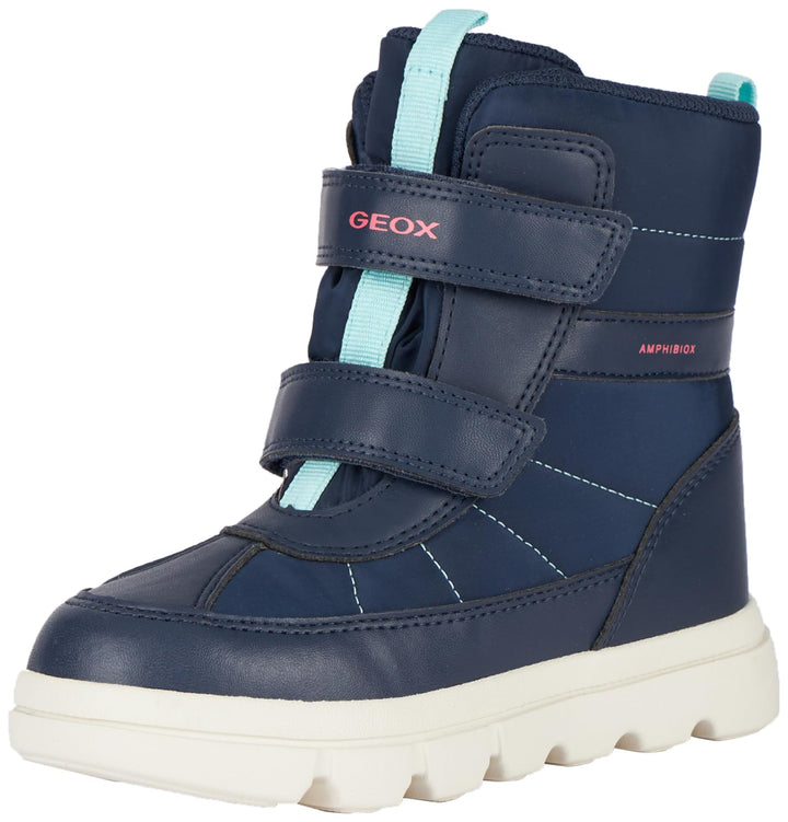 Geox Mädchen J Willaboom Girl B A Ankle Boot 34 EU Navy, 34 EU Navy