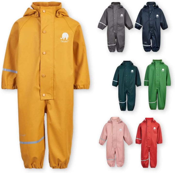 Celavi Unisex Basic Pu Rain Suit Regenjacke 70 Elm Green, 70 Elm Green