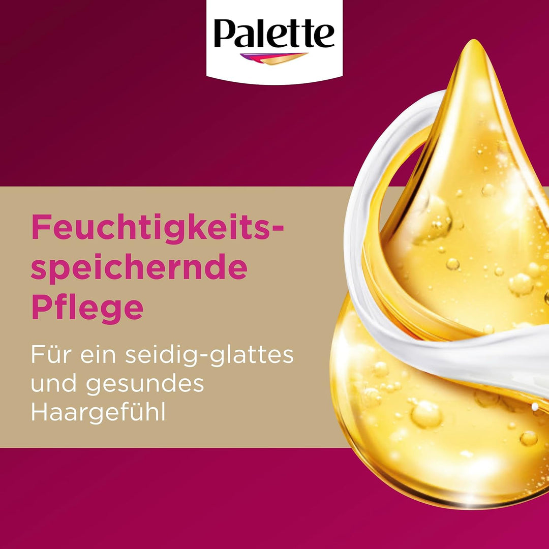 Palette Intensiv Creme Coloration 4-0/800 Dunkelbraun (2 x 115 ml), permanente Haarfarbe für leuchte