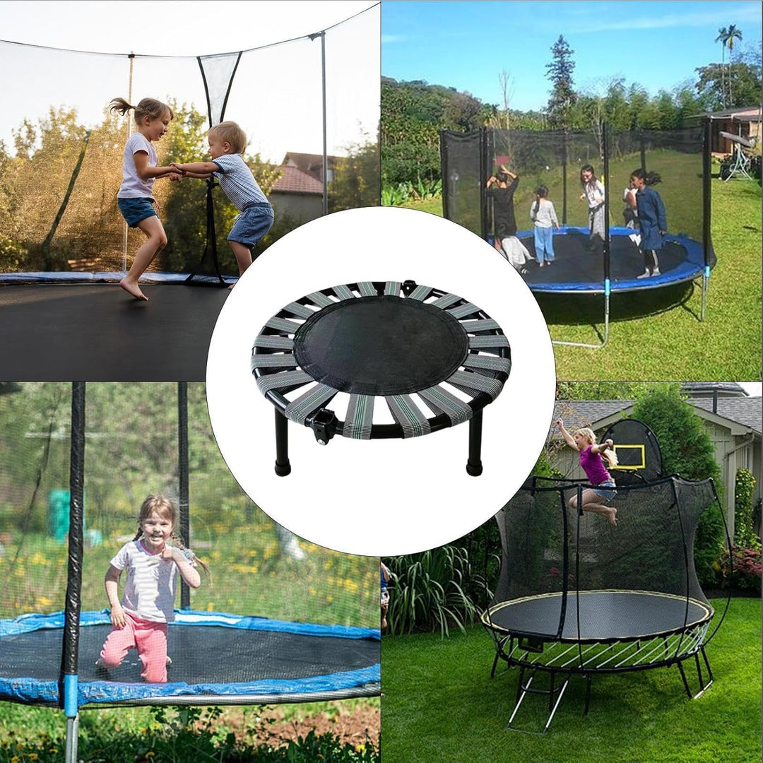 Kleines Trampolin,Trampolin Indoor | Übungs-Sprungbett,Zusammenklappbares Trampolin mit Einer maxima