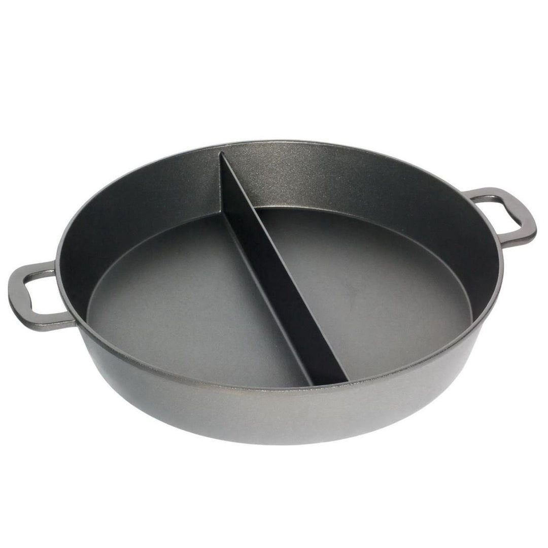 AMT Grossraumpfanne aus Aluguss 65 cm mit Mittelsteg Ø 65 cm, mit Mittelsteg, Ø 65 cm, mit Mittelste