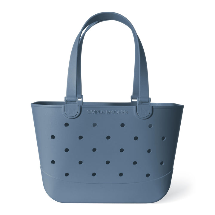 Simple Modern Strandtasche aus Gummi | Grosse Wasserdichte Tragetasche mit Reissverschlusstasche für