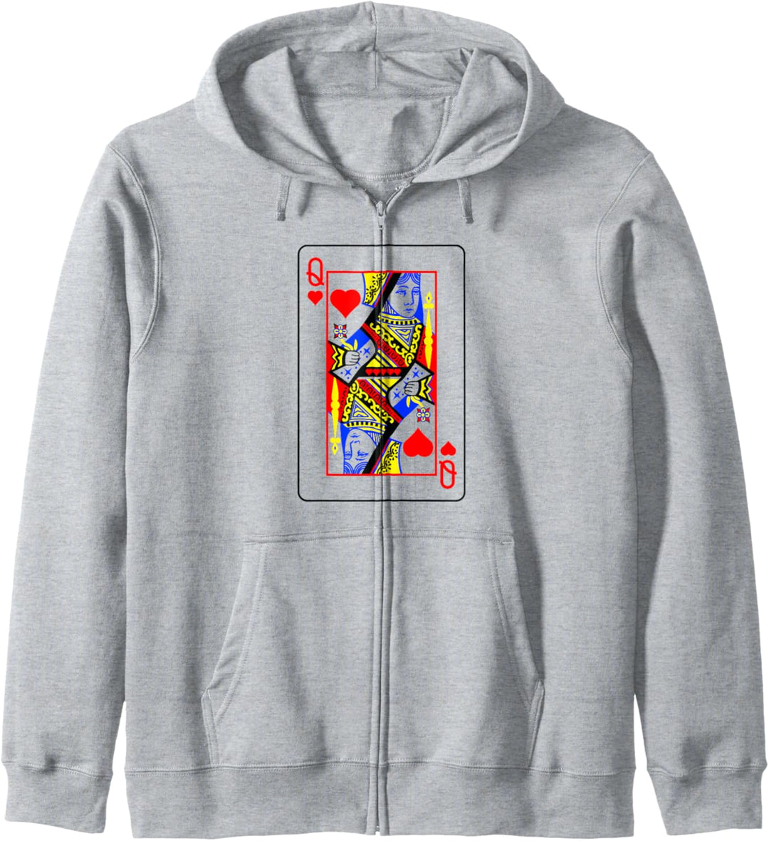 Herzdamen Poker Kartenspiele Karten Bluffing Casino Kapuzenjacke
