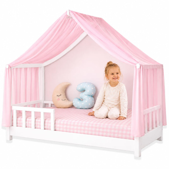 YellowNest Hausbett Himmel aus 100% Polyester – Einzelstück - Atmungsaktiv und trapazierfähig – Bett