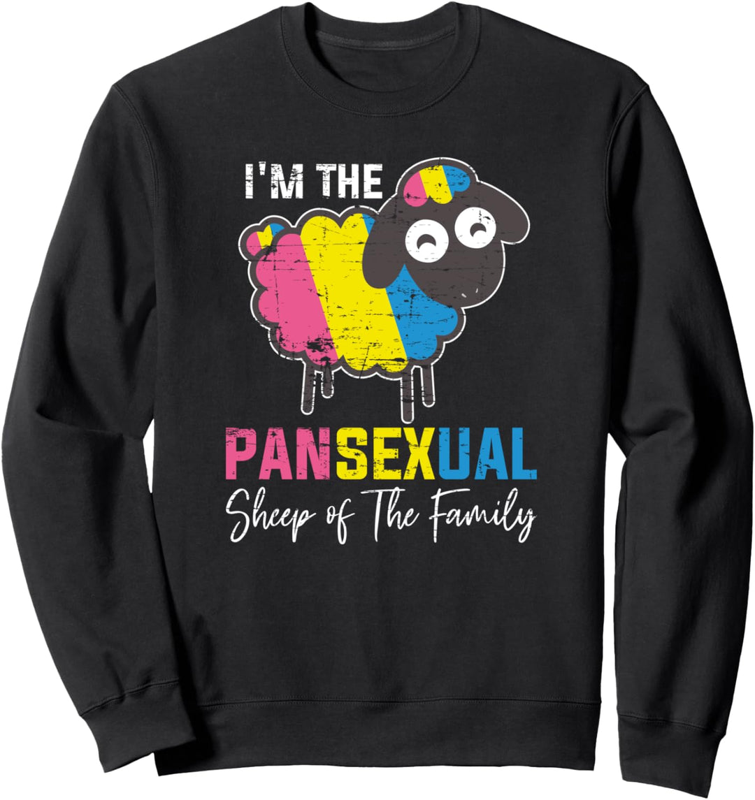Bauernhof Tier Queer LGBTQ CSD Geschenk Lustiges Pansexuell Sweatshirt