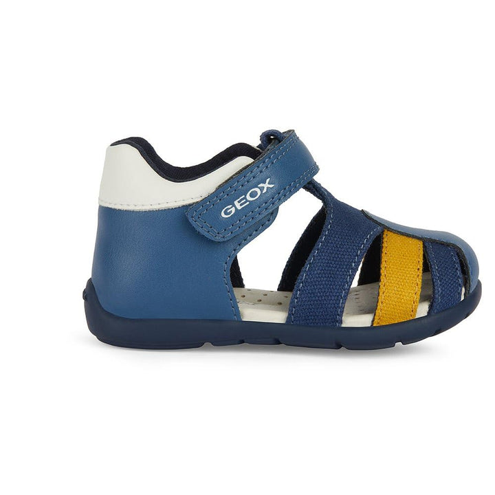 Geox Baby-Jungen B Elthan Boy C Erste Schritte 18 EU Avio Yellow, 18 EU Avio Yellow