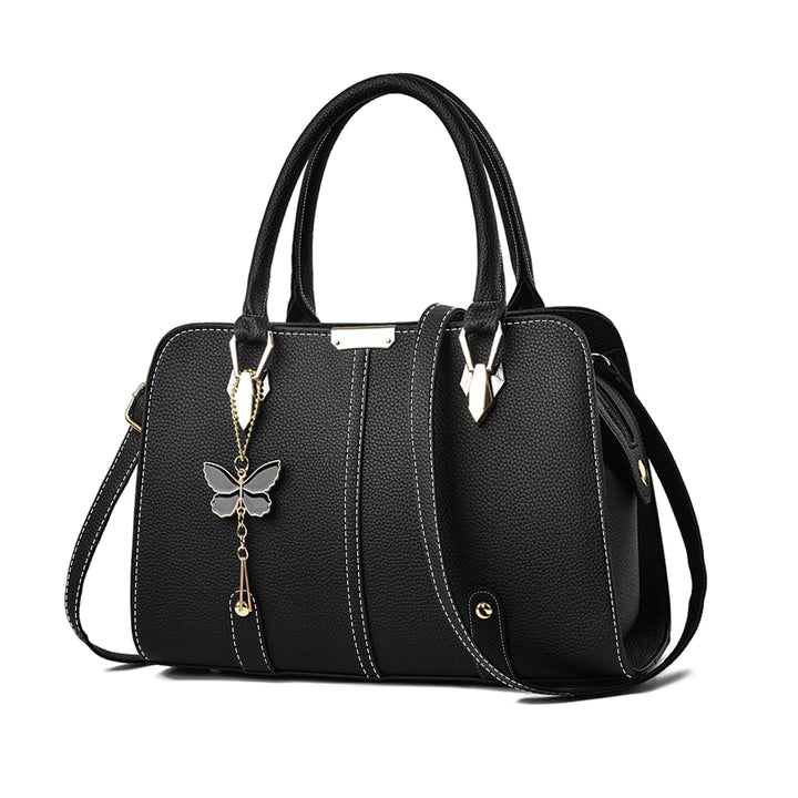 FANDARE Damen Handtasche Tote Beutel PU-Leder Umhängetaschen Schultertasche Wasserdicht Henkeltasche