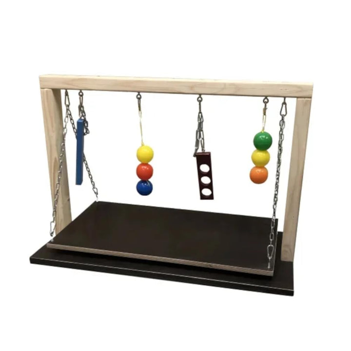 Spielwürfel Spielblock mit Wackelbrett wasserfest für Hunde & Welpen, ca. 80x60x40cm (BxHxT), bis 30