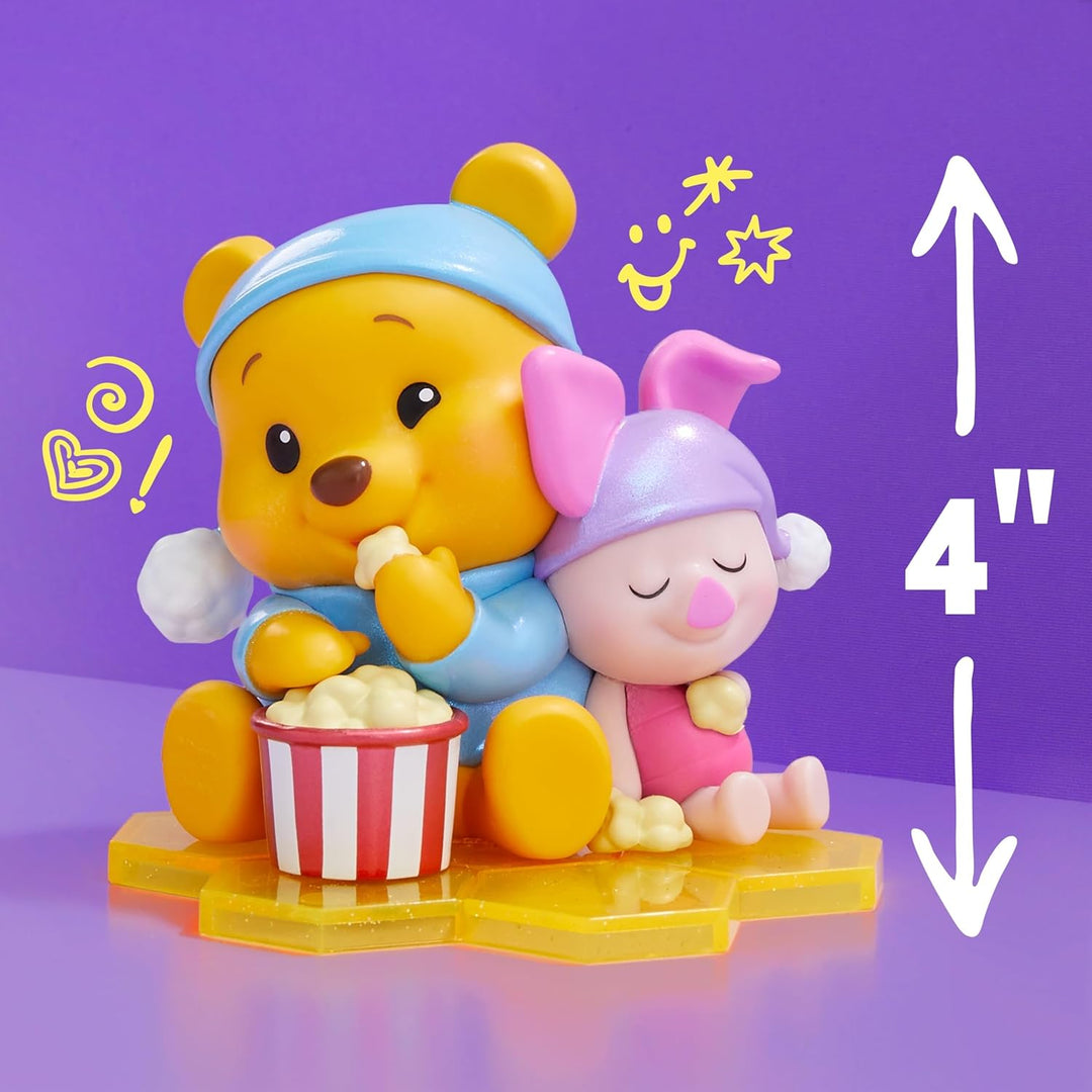 Disney Winnie The Pooh Happy HAUL Hunny Crew Designer-Figuren, Überraschungs-Sammelfigur im Blind-Pa