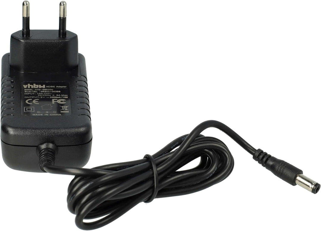 vhbw 1x Netzteil Ersatz für Roland PSB-230 EU, PSB-1U für Elektrogeräte - AC/DC Netzadapter
