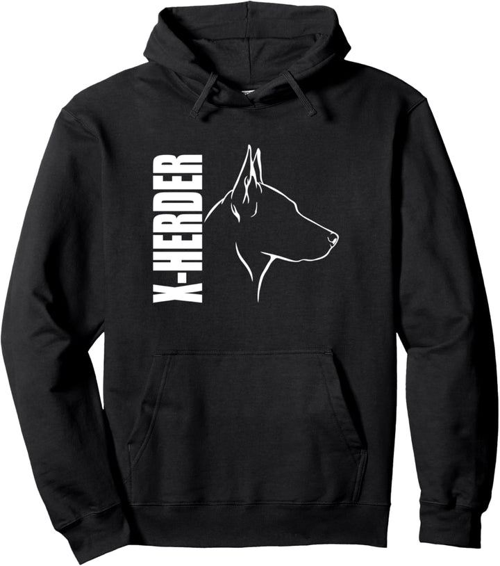 Wilsigns X Herder Profil Hunderasse Hund Hunde Pullover Hoodie
