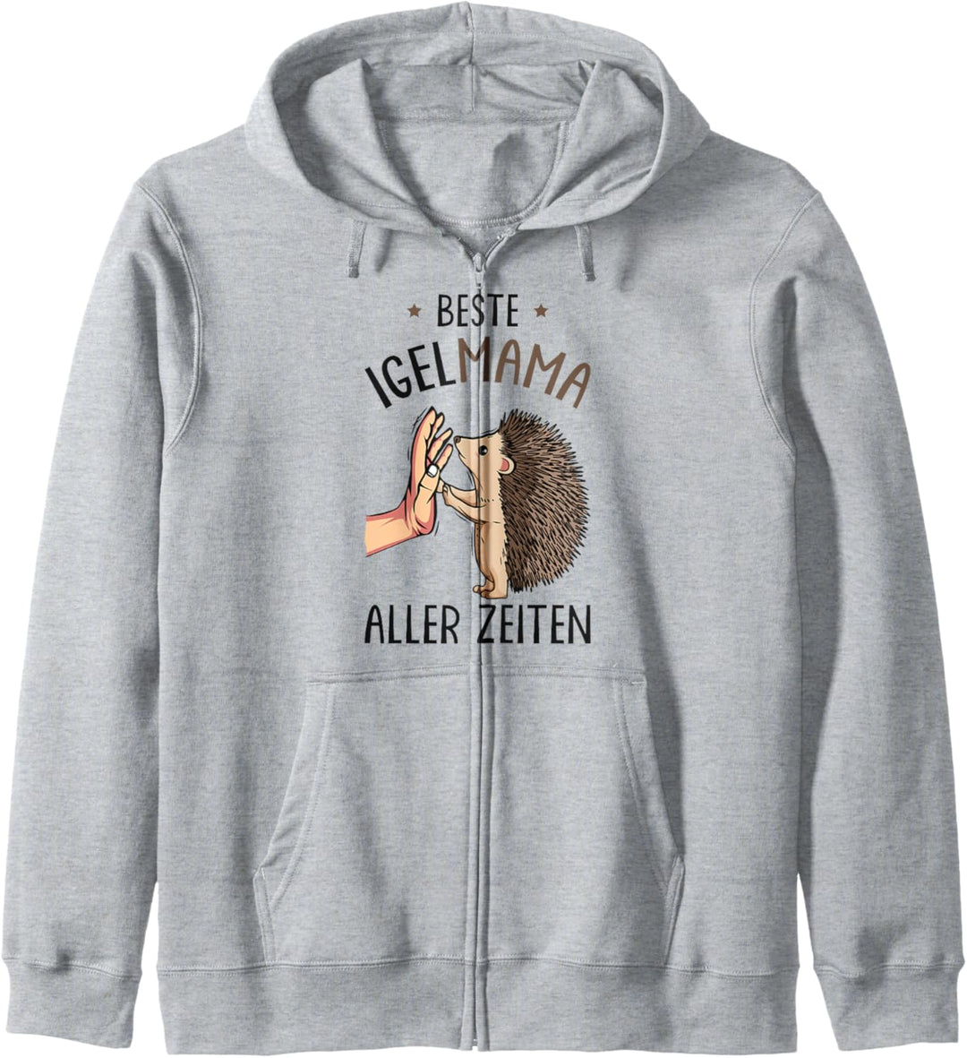 Beste Igel Mama aller Zeiten Damen Frauen Kapuzenjacke