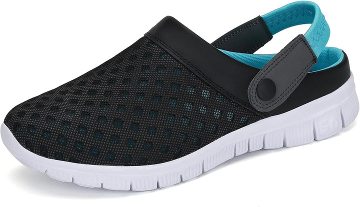 SAGUARO Sommer Clogs Herren Atmungsaktiv Hausschuhe Damen Leicht Pantolette Strand Slippers rutschfe