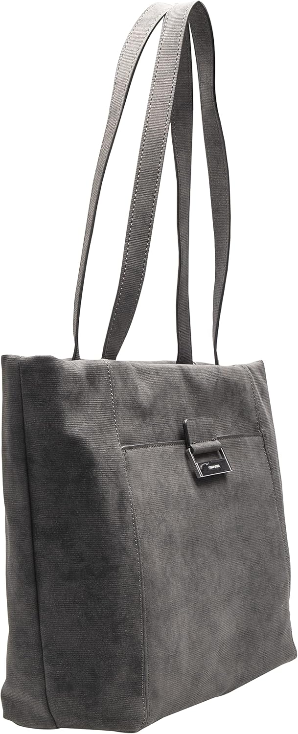 Gerry Weber be different Shopper, grosse Damen Tasche für die Stadt, geräumiger Shopper in Grau