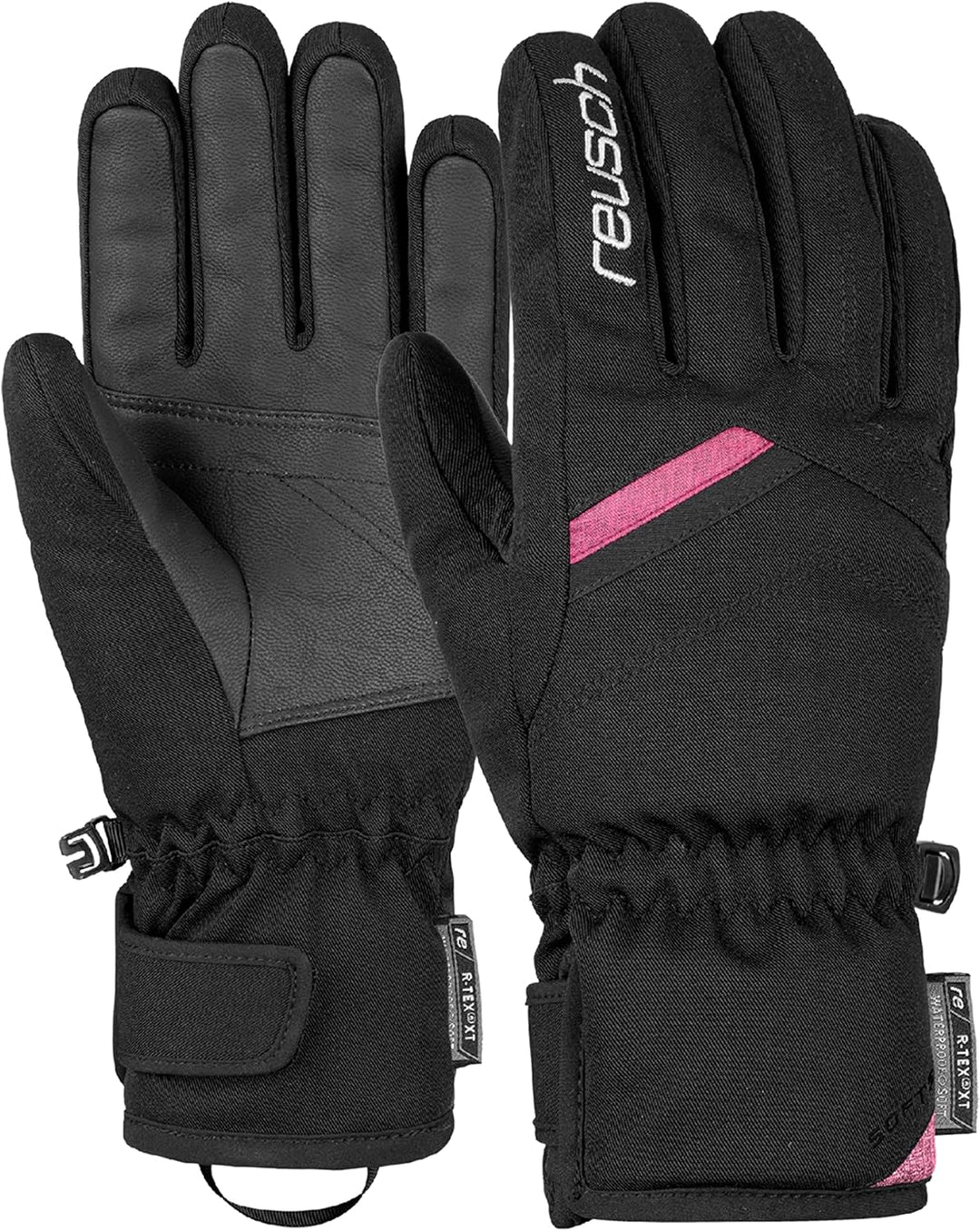 Reusch Damen Coral R-tex Xt Handschuhe Black / Bordeaux Melange 6.5, Black / Bordeaux Melange 6.5