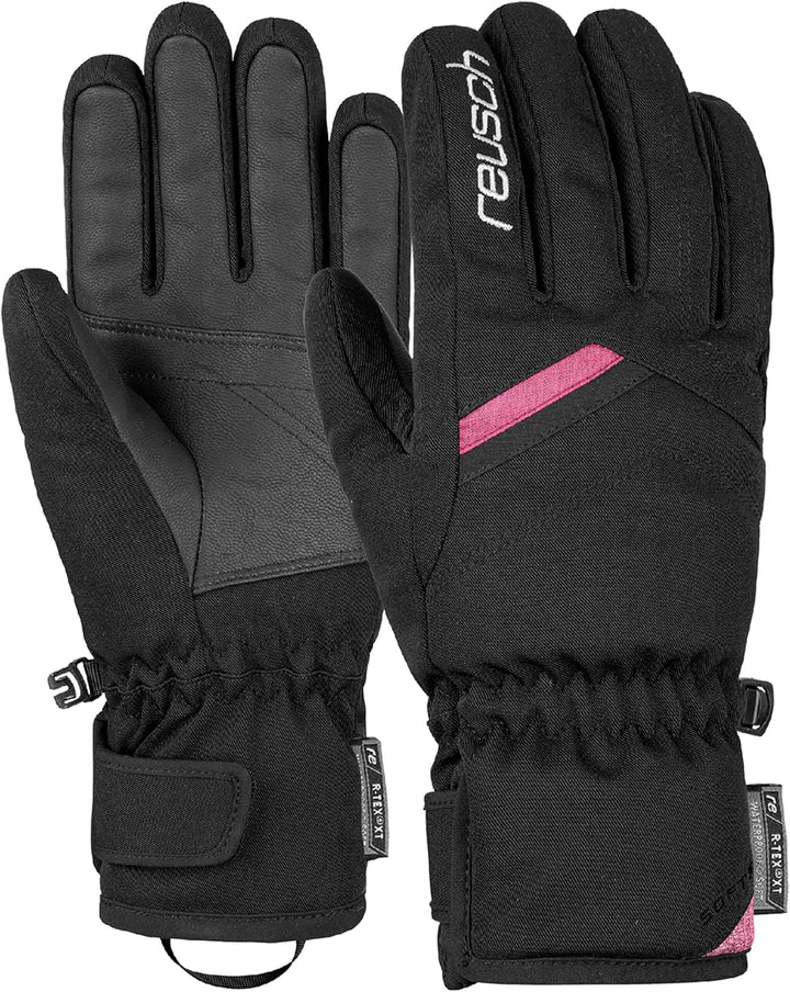 Reusch Damen Coral R-tex Xt Handschuhe Black / Bordeaux Melange 6.5, Black / Bordeaux Melange 6.5