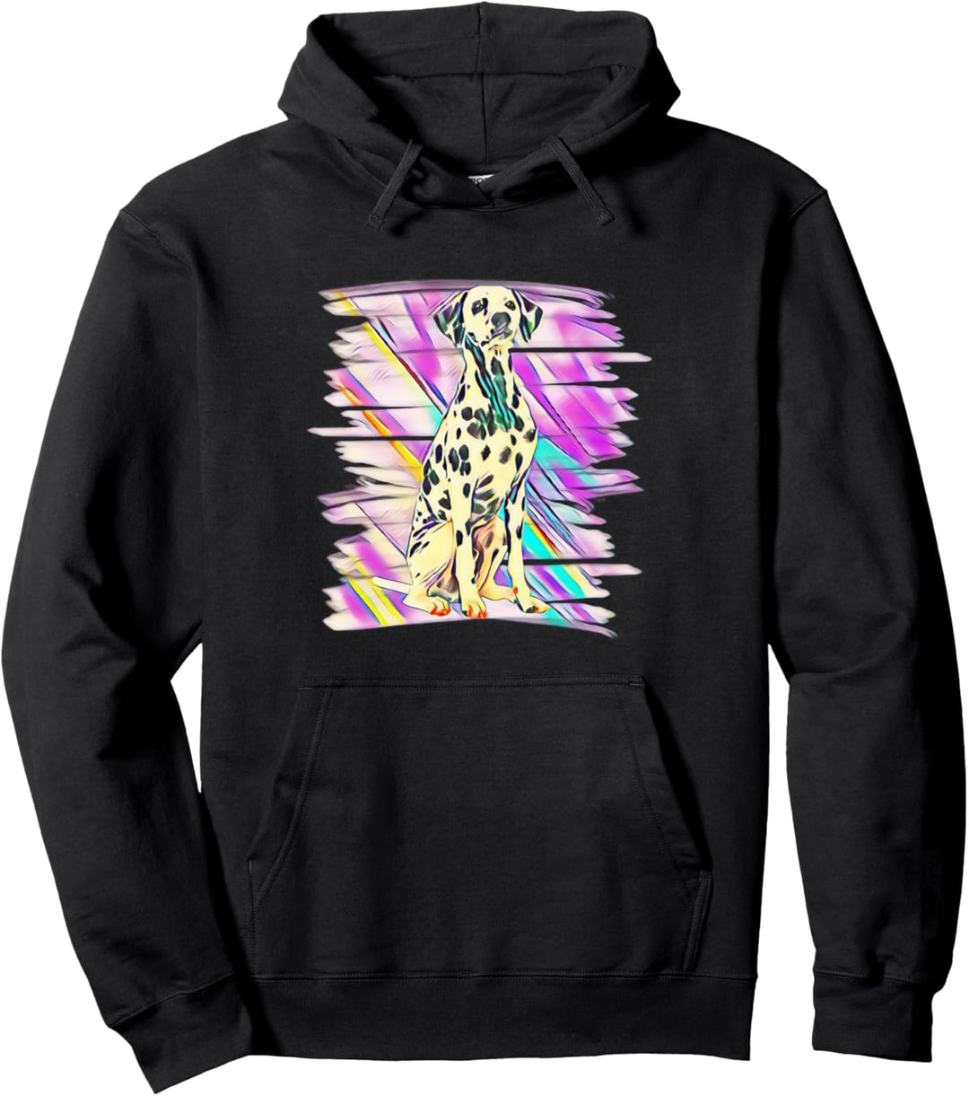 Dalmatiner Motiv Hunde Design Haustiere Tiere Herrchen Hund Pullover Hoodie
