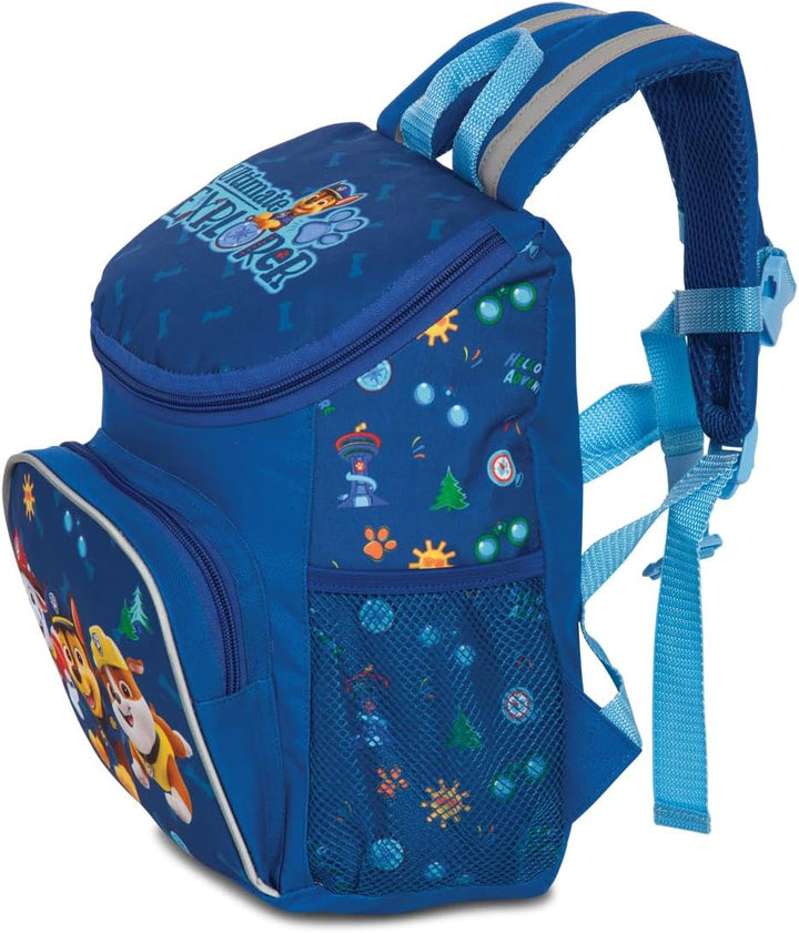 Paw Patrol Rucksack mit Chase, Marshall und Skye Jungen Mädchen von 3-6 Jahren, Kita- und Kindergart