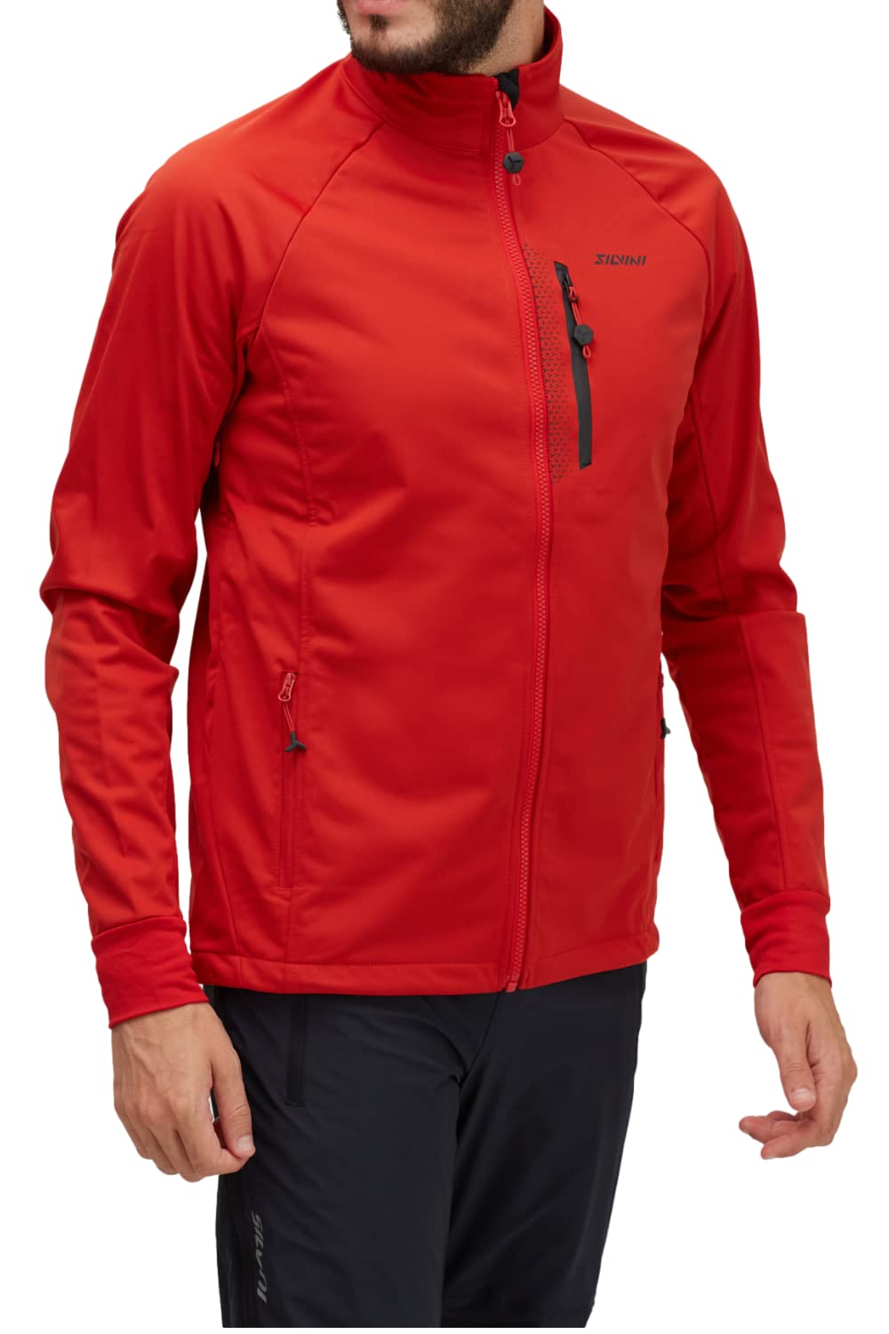 SILVINI ANTEO Softshell Jacke Herren Fahrrad Winter Fahrradjacke Langlaufjacke Herren Radjacke Herre