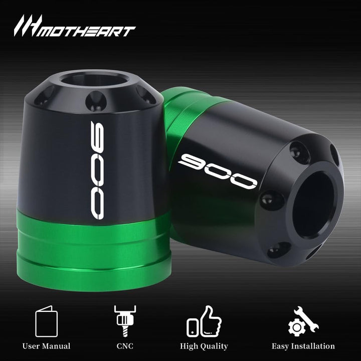 Motorrad-Lenkerenden-Schützer für Z900 2017-2025 CNC-gefräste Motorrad-Lenkergewichte mit Slider z90