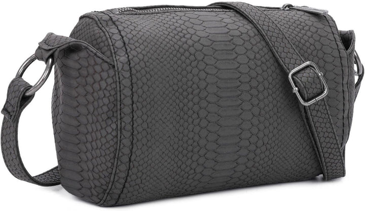 Fritzi aus Preussen Damen Drum02 Cross Ecxo 457 Black Idol Umhängetasche, One Size
