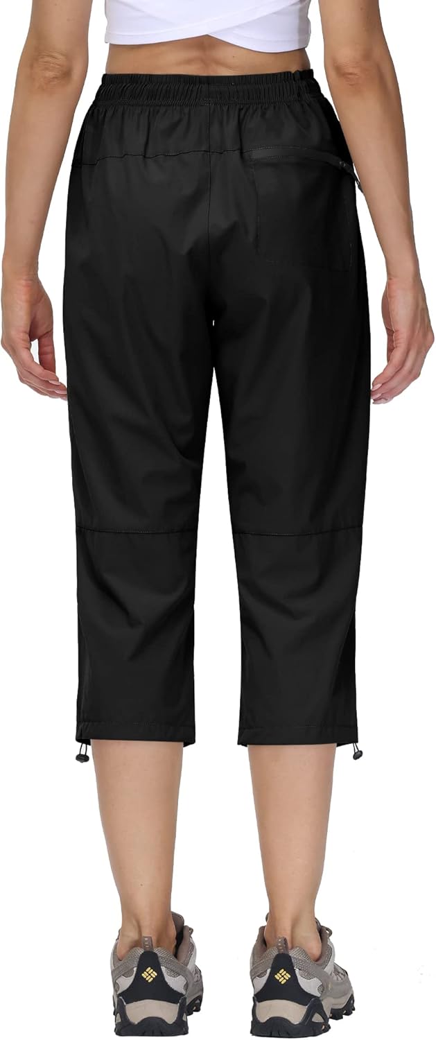 Butrends Wanderhose Damen schnelltrocknend Outdoorhose atmungsaktiv Anti-UV Cargohose Verschleissfes