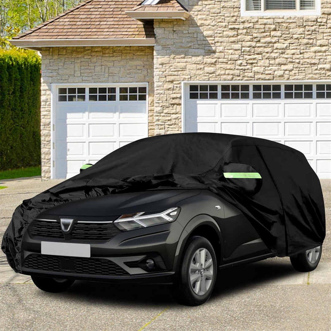 Autoabdeckung Wasserdicht Passend für 2008-2024 Dacia Sandero Access Essential Comfort, Atmungsaktiv