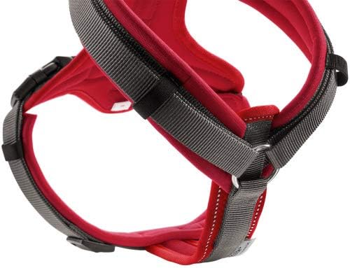 HUNTER Geschirr Maldon 34-49/XS Rot/Grau XS, Rot/Grau XS