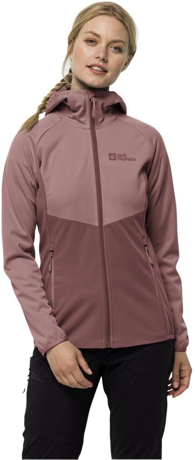Jack Wolfskin Damen Go Hike Softshell W Softshelljacke XS apple butter, XS apple butter