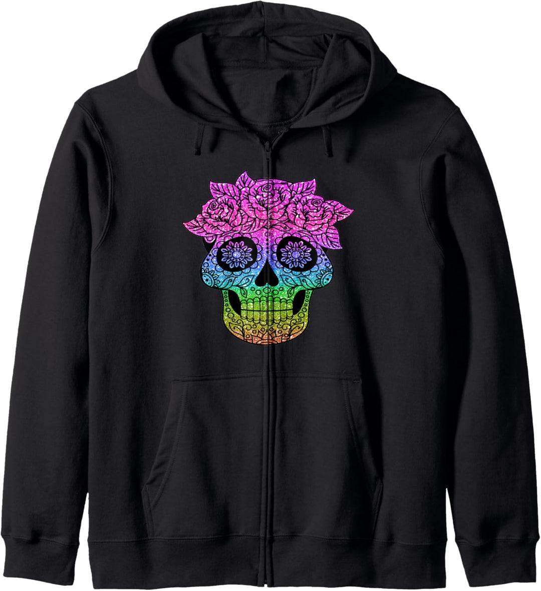 Sugar Skull Kapuzenjacke