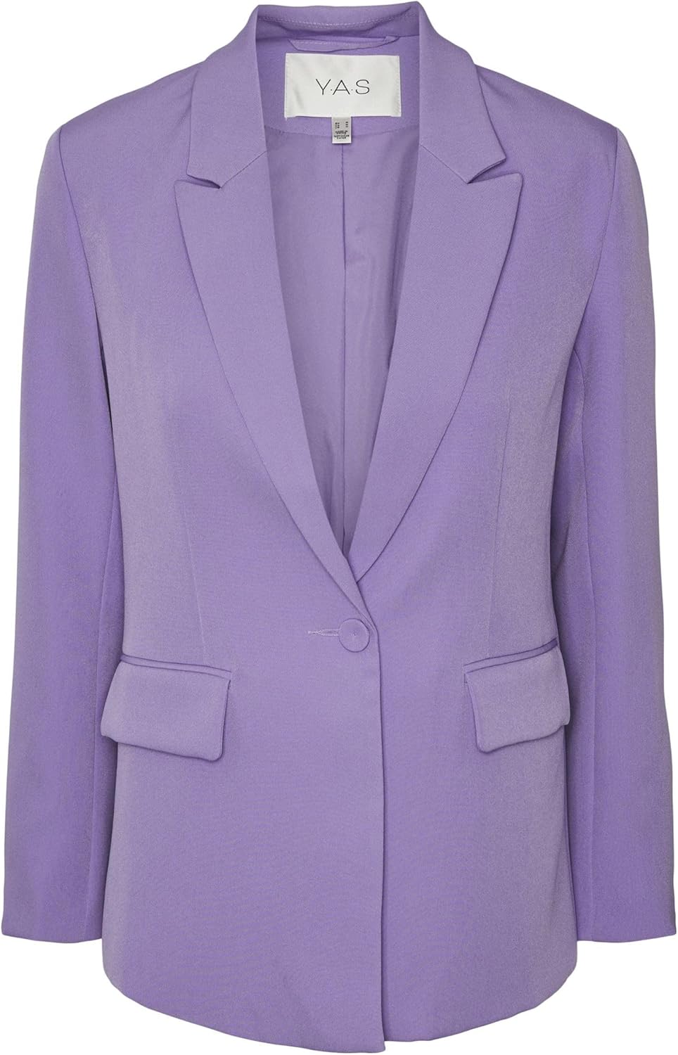 YAS Damen Yasbluris Ls Blazer Noos Blazer S Bougainvillea, S Bougainvillea