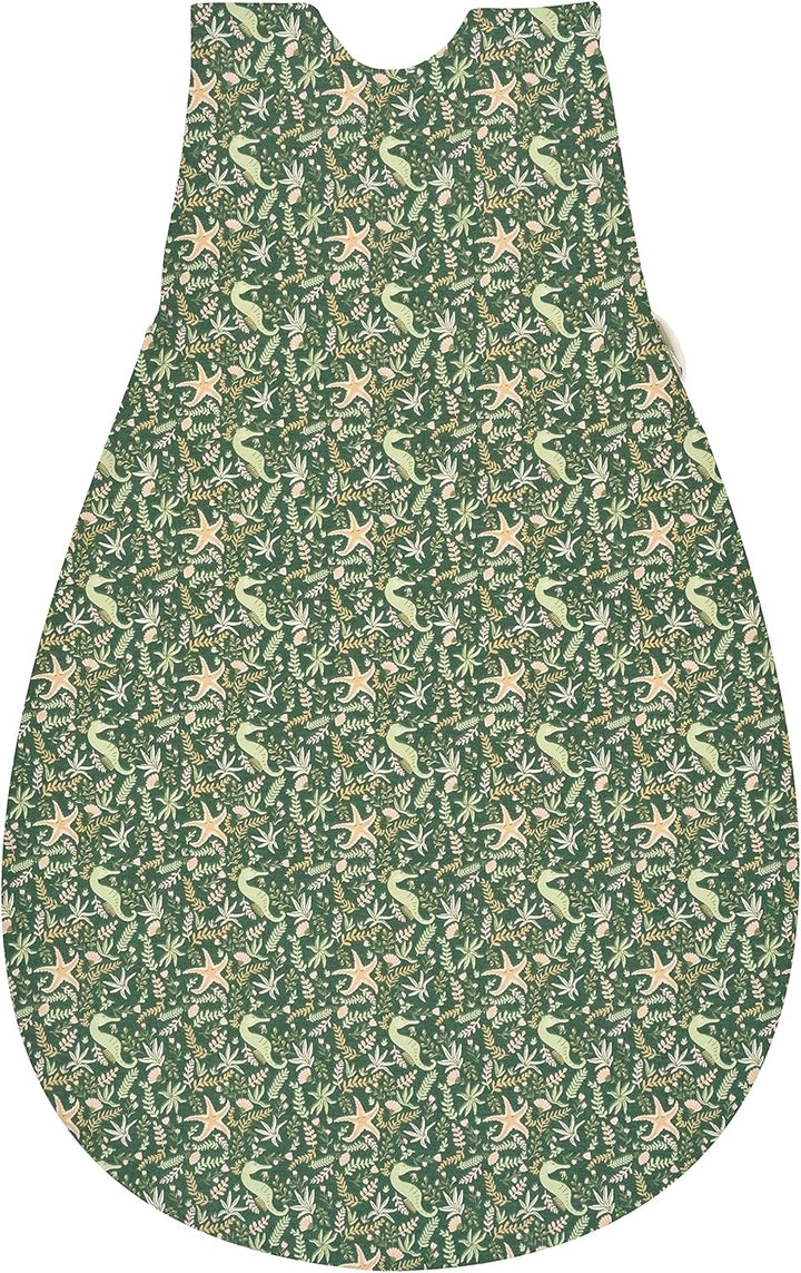 Alvi Baby-Mäxchen Aussensack, Schlafsack mitwachsend, Baumwoll Schlafsack mit Strampelfreiheit, Baby