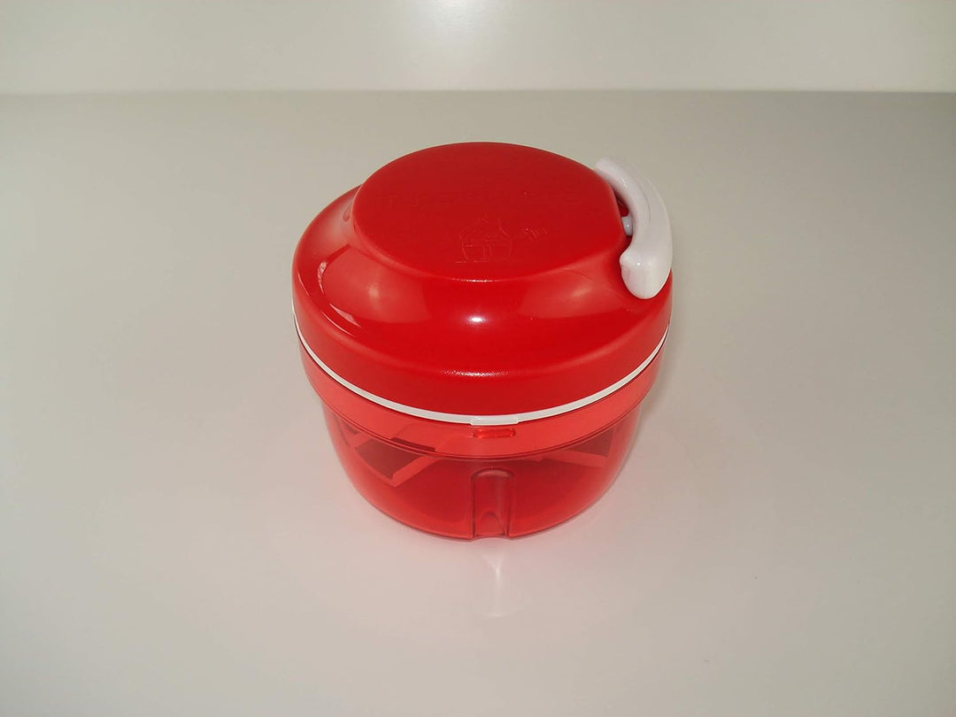 TUPPERWARE Turbo-Chef Zwiebelschneider Chef Speedy Boy rot 10124