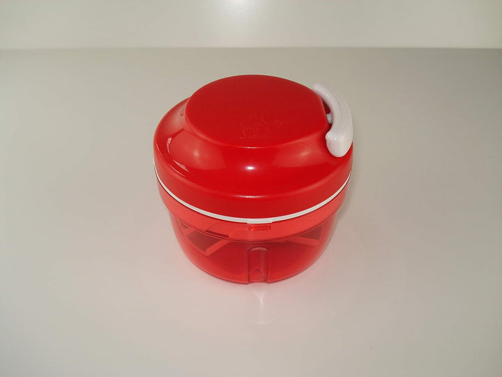 TUPPERWARE Turbo-Chef Zwiebelschneider Chef Speedy Boy rot 10124