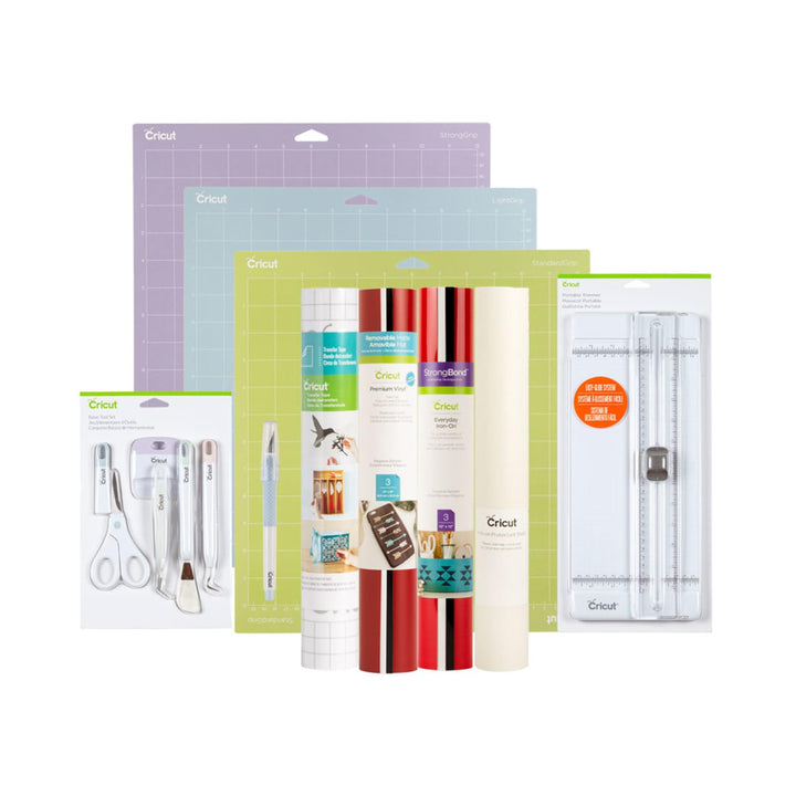 Cricut 2008743 Essentials Material-Set, Vinyl, Vielfalt