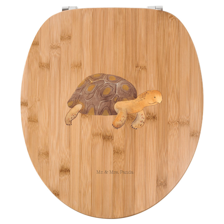Mr. & Mrs. Panda Motiv WC Sitz Schildkröte marschiert - Geschenk, Reiselust, Motivation, Meerestiere