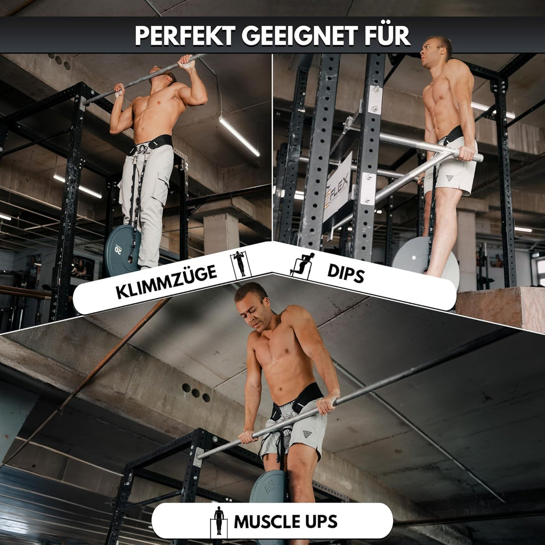 GORNATION Seil/Schlinge für Dip Gürtel, Weight Belt Rope, Alternative zur Kette am Gewichtsgürtel be