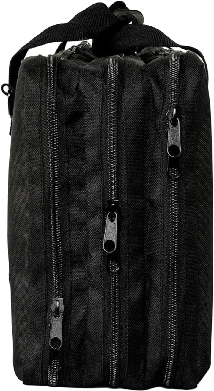 EVERPRIDE Messertasche mit 20 Taschen Schwarz, Schwarz