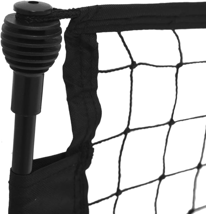 vidaXL Fussball Rebounder, Rebounder Netz mit Tragetasche, Fussball Prallwand für Fussball Training,