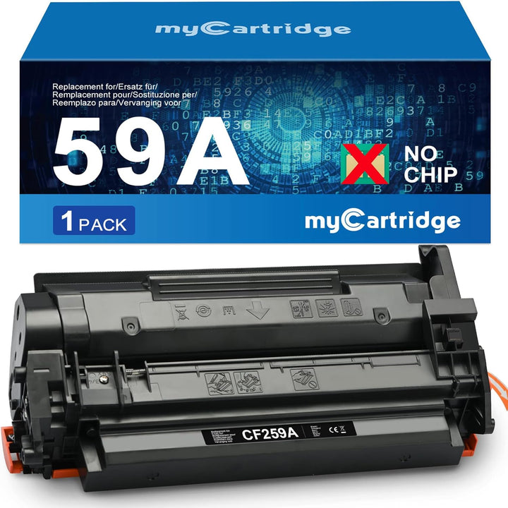 myCartridge CF259A 59A Toner ( MIT CHIP ) Kompatibel für HP Laserjet Pro M404DN MFP-M428FDW MFP-M428