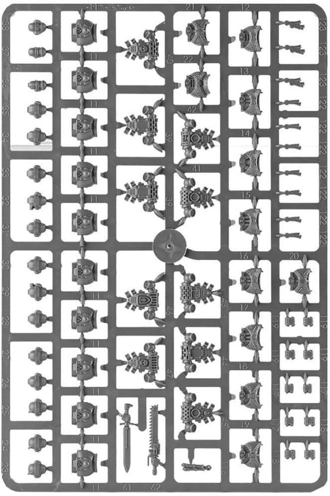Games Workshop 251,765,057,088.6 cm Warhammer 40K Space Marine Tactical Squad Spiel für 5 Jahre bis