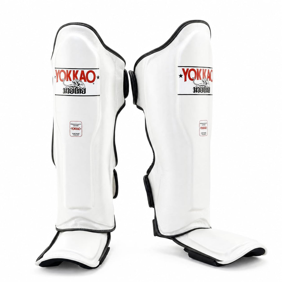 Yokkao Muay Thai Boxing Shin Guards L Matrix Shinguards Mango, L Matrix Shinguards Mango