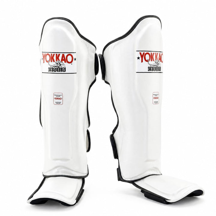 Yokkao Muay Thai Boxing Shin Guards L Matrix Shinguards Mango, L Matrix Shinguards Mango