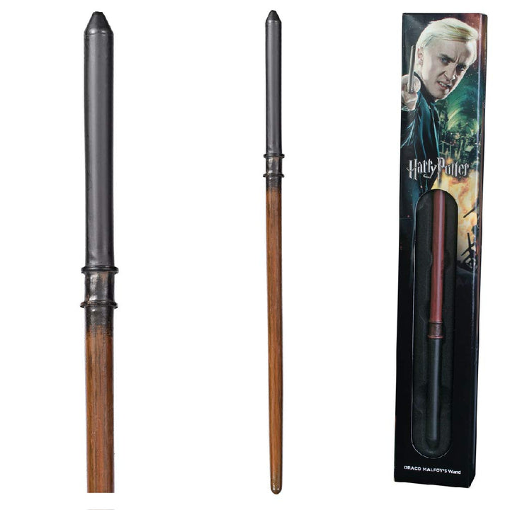 The Noble Collection - Draco Malfoy Wand In A Standard Windowed Box - 13in (34cm) Wizarding World Wa