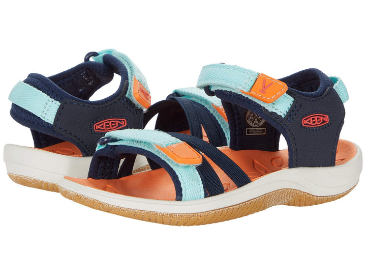 KEEN Unisex Kinder Verano Sandalen 25/26 EU Black Iris Blue Tint, 25/26 EU Black Iris Blue Tint