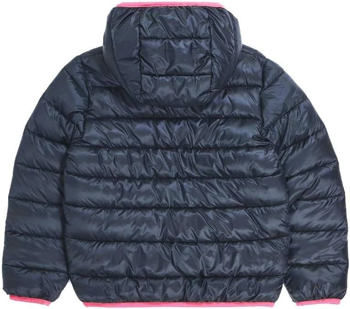 Champion Jungen Legacy Outdoor K-Light Wr Hooded Gepolsterte Jacke 7-8 Jahre Nero/Rosa, 7-8 Jahre Ne