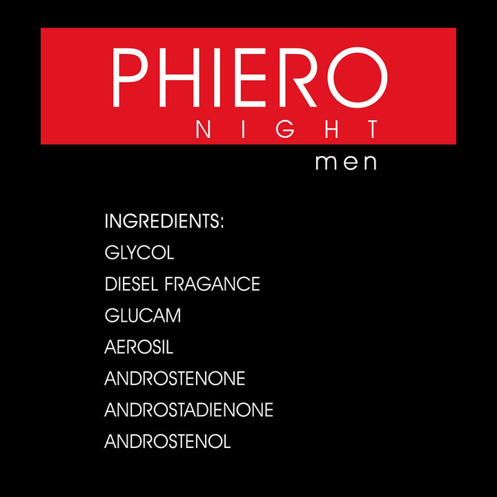 Pheromonen - 3 Phiero Night Man: Parfüm mit Pheromonen für männer