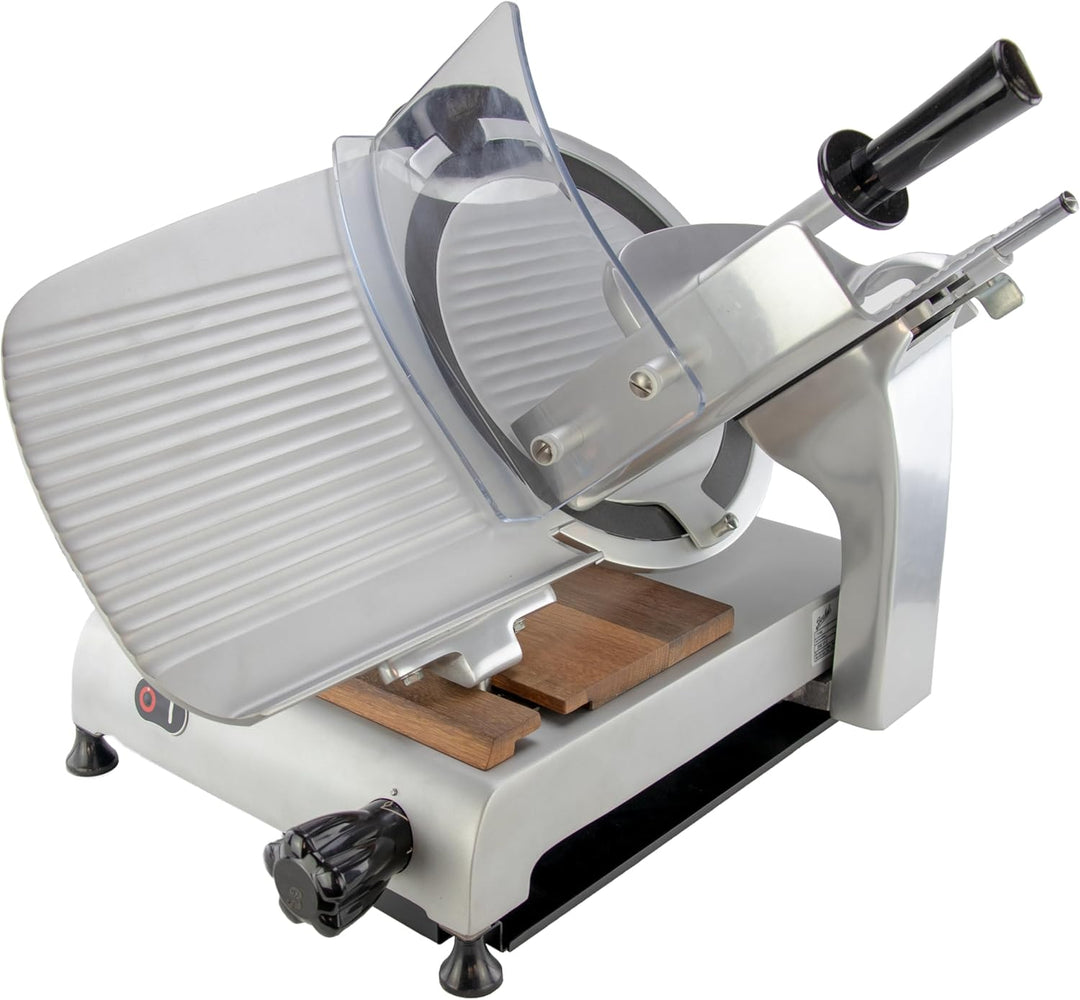 Berkel Red Line 300 Aufschnittmaschine grau - Schneidemaschine für die Küche inkl. handgefertigtes E